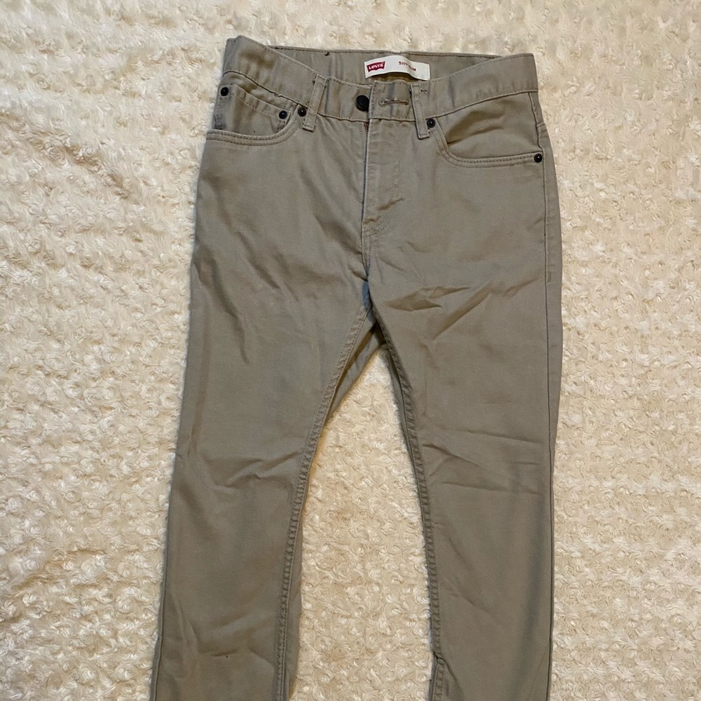 Tan 512 Slim Levi’s Jeans, perfect condition 28x28